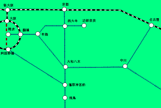 鉄道路線図
