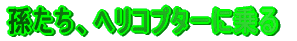 �������A�w���R�v�^�[�ɏ��